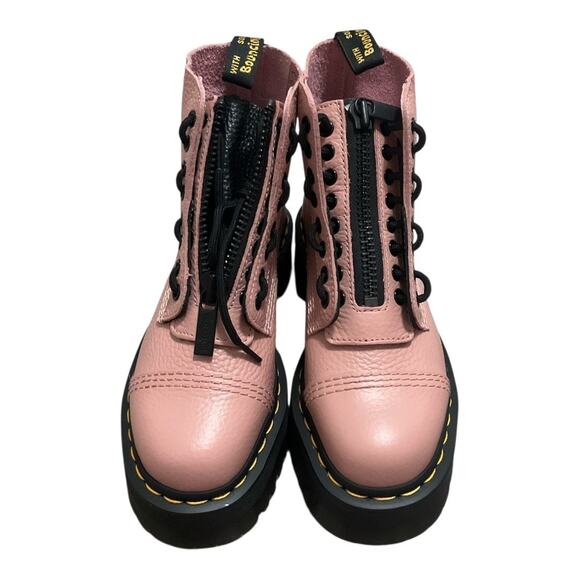 Dr. Marten Sinclair Boots Woman 6 Pink NWOT - Picture 5 of 8